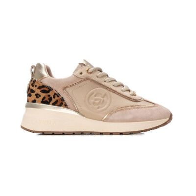 Carmela für Damen. 16244102-BEIGE Leder Turnschuhe 162441 beige (37), 3 bis 5 cm, Schnürsenkel, Lässig Carmela für Damen. 16244102-BEIGE Leder Turnschuhe 162441 beige (37), 3 bis 5 cm, Schnürsenkel, Lässig