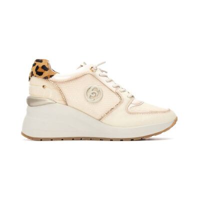 Carmela für Damen. 16244402-HIELO Leder Turnschuhe 162444 weiß (40), 3 bis 5 cm, Schnürsenkel, Lässig Carmela für Damen. 16244402-HIELO Leder Turnschuhe 162444 weiß (40), 3 bis 5 cm, Schnürsenkel, Lässig