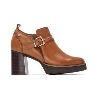 Carmela für Damen. 16270402-CAMEL Lederstiefeletten 162704 braun (39), 3 bis 5 cm, Reißverschluss, Lässig Carmela für Damen. 16270402-CAMEL Lederstiefeletten 162704 braun (39), 3 bis 5 cm, Reißverschluss, Lässig