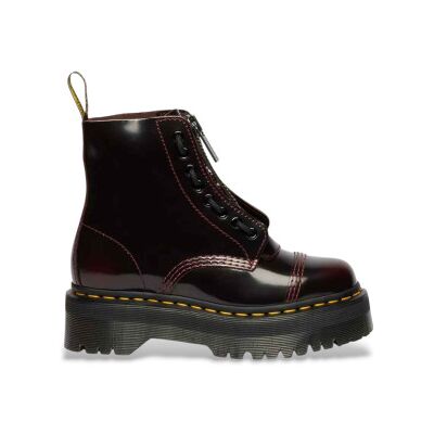 Dr Martens für Damen. 25233600 Sinclair Arcadia kirschrote Lederstiefel (070), Wohnung, Schnürsenkel, Lässig, Kastanienbraun Dr Martens für Damen. 25233600 Sinclair Arcadia kirschrote Lederstiefel (070), Wohnung, Schnürsenkel, Lässig, Kastanienbraun