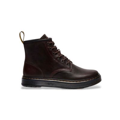 Dr Martens für Herren. 41681200 Brookline Chukka Dunkelbraune Lederstiefeletten (40), Wohnung, Schnürsenkel, Lässig Dr Martens für Herren. 41681200 Brookline Chukka Dunkelbraune Lederstiefeletten (40), Wohnung, Schnürsenkel, Lässig