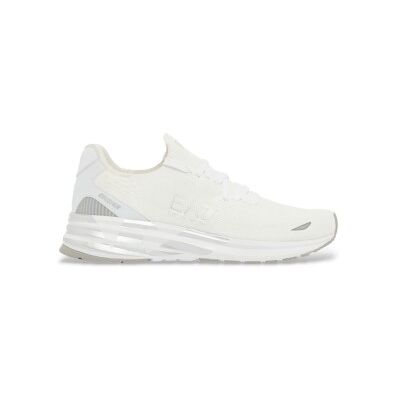 EA7 Unisex. 7X000652_AF18639 Crusher Distance Knit 2.0 Schuhe weiß (42), Wohnung, Schnürsenkel, Lässig EA7 Unisex. 7X000652_AF18639 Crusher Distance Knit 2.0 Schuhe weiß (42), Wohnung, Schnürsenkel, Lässig