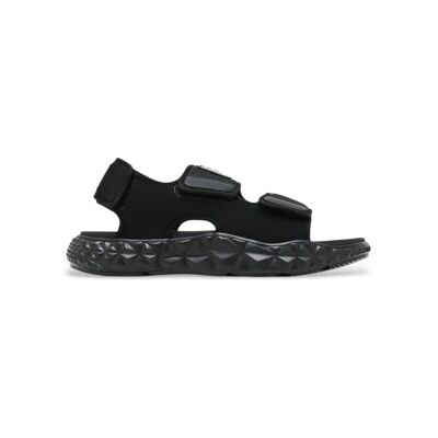 EA7 Unisex. 7X000667_AF23654 Wasser-Kombi-Sandalen schwarz (46), Stoff, Wohnung, Klettverschluss, Lässig, Strandbekleidung EA7 Unisex. 7X000667_AF23654 Wasser-Kombi-Sandalen schwarz (46), Stoff, Wohnung, Klettverschluss, Lässig, Strandbekleidung
