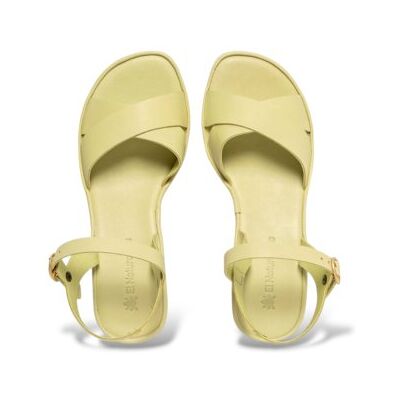 El Naturalista für Damen. 2N85411ZR005_0G3 Ledersandalen N854 Gaia grün (39), 3 bis 5 cm, Schnalle, Lässig El Naturalista für Damen. 2N85411ZR005_0G3 Ledersandalen N854 Gaia grün (39), 3 bis 5 cm, Schnalle, Lässig