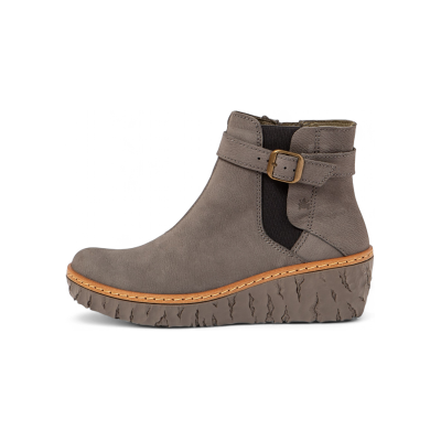 El Naturalista für Damen. 251331EQ0005_039 Angenehme Total graue Lederstiefeletten (37), 5 bis 8 cm, Reißverschluss El Naturalista für Damen. 251331EQ0005_039 Angenehme Total graue Lederstiefeletten (37), 5 bis 8 cm, Reißverschluss