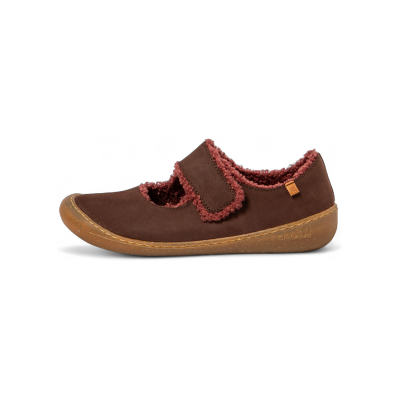 El Naturalista für Damen. 257391112005_012 Leder Turnschuhe N5739 Pawikan braun (37), Wohnung, Klettverschluss, Lässig El Naturalista für Damen. 257391112005_012 Leder Turnschuhe N5739 Pawikan braun (37), Wohnung, Klettverschluss, Lässig