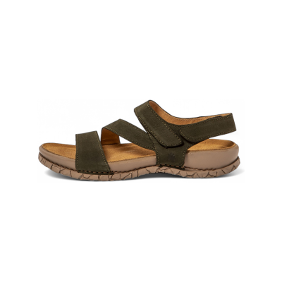 El Naturalista Unisex. 258601222005_0G3 Ledersandalen N5860 Tabernas grün (45), Wohnung, Klettverschluss, Lässig El Naturalista Unisex. 258601222005_0G3 Ledersandalen N5860 Tabernas grün (45), Wohnung, Klettverschluss, Lässig