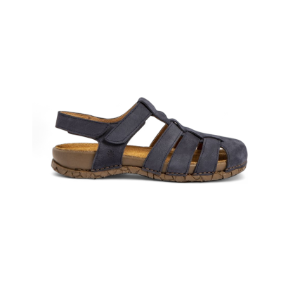 El Naturalista Unisex. 2586211NF005_0B0 Leder Sandalen N5862 Tabernas marine (46), Wohnung, Klettverschluss, Lässig El Naturalista Unisex. 2586211NF005_0B0 Leder Sandalen N5862 Tabernas marine (46), Wohnung, Klettverschluss, Lässig