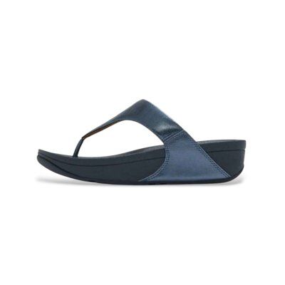 Fitflop für Damen. I88-D57 Lulu blaue Ledersandalen (40), 3 bis 5 cm, Keine, Lässig Fitflop für Damen. I88-D57 Lulu blaue Ledersandalen (40), 3 bis 5 cm, Keine, Lässig
