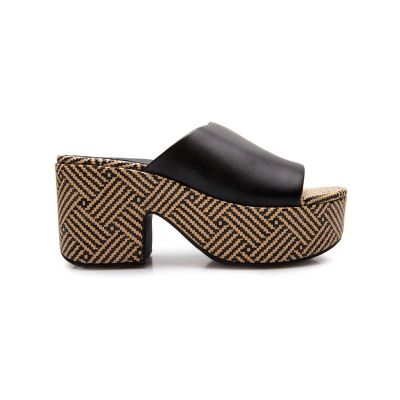 Fitflop für Damen. A5N-001 Sandalen Graphic Weave schwarz (36), 5 bis 8 cm, Keine, Lässig Fitflop für Damen. A5N-001 Sandalen Graphic Weave schwarz (36), 5 bis 8 cm, Keine, Lässig