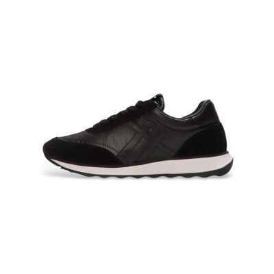 Fitflop für Damen. A5Q-001 Turnschuhe Retro Q schwarz (40), Stoff, Wohnung, Schnürsenkel, Lässig Fitflop für Damen. A5Q-001 Turnschuhe Retro Q schwarz (40), Stoff, Wohnung, Schnürsenkel, Lässig