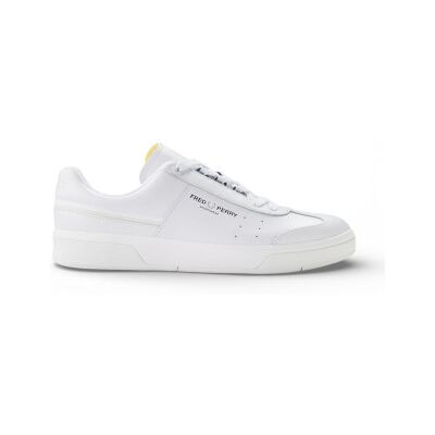 Fred Perry für Herren. B2317-200 Leder Turnschuhe B302 weiß (46), Wohnung, Schnürsenkel, Lässig Fred Perry für Herren. B2317-200 Leder Turnschuhe B302 weiß (46), Wohnung, Schnürsenkel, Lässig