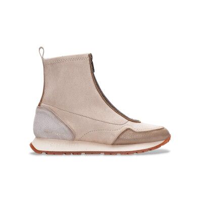 Hispanitas für Damen. HI254354 Leder Turnschuhe Kansas beige (39), Wohnung, Reißverschluss, Lässig Hispanitas für Damen. HI254354 Leder Turnschuhe Kansas beige (39), Wohnung, Reißverschluss, Lässig