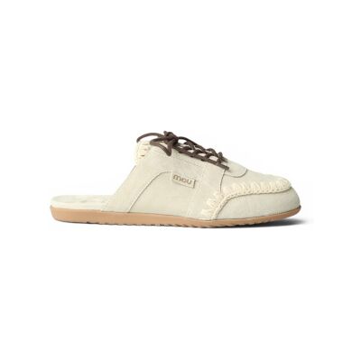 Mou für Damen. MU.SW731013A Sabot Lederschuhe beige (39), Wohnung, Keine, Lässig Mou für Damen. MU.SW731013A Sabot Lederschuhe beige (39), Wohnung, Keine, Lässig