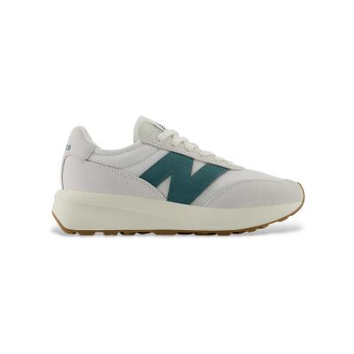 New Balance Unisex. U370V1 Leder Sneakers 370 weiß (38.5), 1 bis 3 cm, Schnürsenkel, Lässig New Balance Unisex. U370V1 Leder Sneakers 370 weiß (38.5), 1 bis 3 cm, Schnürsenkel, Lässig