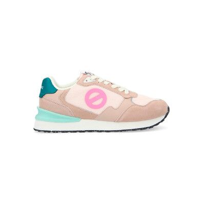 NO NAME für Damen. QNIPSM0 Tova Runner Turnschuhe aus Leder und Mesh mit heller nackter Sohle (36), Wohnung, Schnürsenkel, Lässig NO NAME für Damen. QNIPSM0 Tova Runner Turnschuhe aus Leder und Mesh mit heller nackter Sohle (36), Wohnung, Schnürsenkel, Lässig
