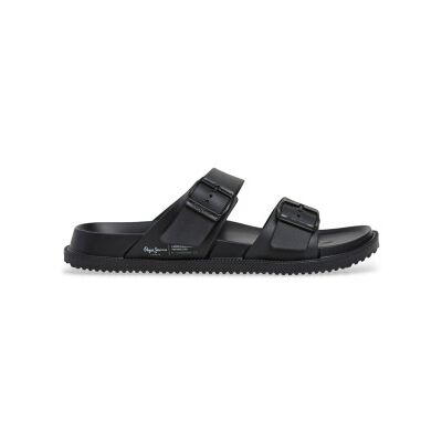 Pepe Jeans für Herren. PMS700011 Flip Flops Ocean Brand schwarz (41), Wohnung, Keine, Lässig, Strandbekleidung Pepe Jeans für Herren. PMS700011 Flip Flops Ocean Brand schwarz (41), Wohnung, Keine, Lässig, Strandbekleidung