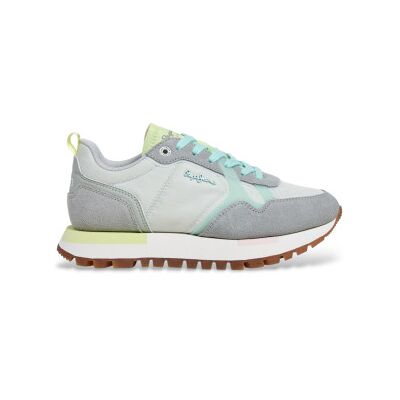 Pepe Jeans für Damen. PLS400026 Ari Fresh mehrfarbige Schuhe (36), Wohnung, Schnürsenkel, Lässig Pepe Jeans für Damen. PLS400026 Ari Fresh mehrfarbige Schuhe (36), Wohnung, Schnürsenkel, Lässig