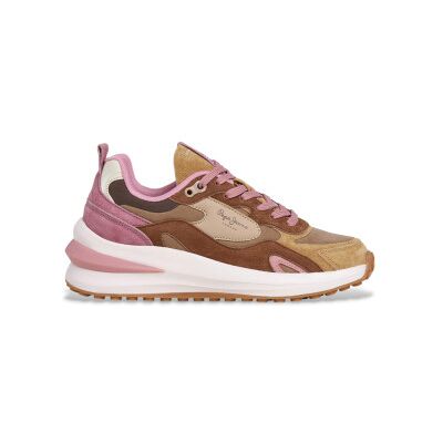 Pepe Jeans für Damen. PLS600013 Winslow Braun Leder Turnschuhe (39), 3 bis 5 cm, Schnürsenkel, Lässig Pepe Jeans für Damen. PLS600013 Winslow Braun Leder Turnschuhe (39), 3 bis 5 cm, Schnürsenkel, Lässig