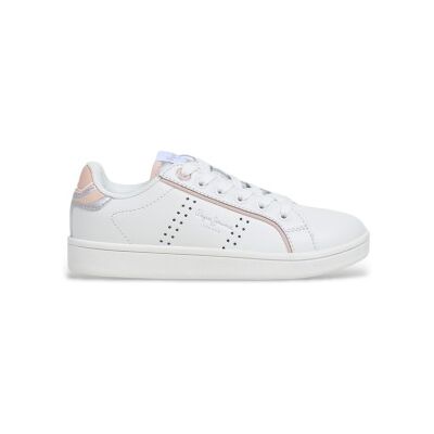 Pepe Jeans für Frauen/Mädchen. PGS000013 Player Young Leder Turnschuhe weiß (37), Wohnung, Schnürsenkel, Lässig, Sportlich, Kinderbekleidung Pepe Jeans für Frauen/Mädchen. PGS000013 Player Young Leder Turnschuhe weiß (37), Wohnung, Schnürsenkel, Lässig, Sportlich, Kinderbekleidung