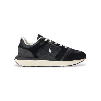 Polo Ralph Lauren für Herren. 809973975004 Train 89 Lederschuhe schwarz (40), Wohnung, Schnürsenkel, Lässig Polo Ralph Lauren für Herren. 809973975004 Train 89 Lederschuhe schwarz (40), Wohnung, Schnürsenkel, Lässig