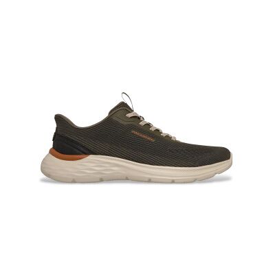 Skechers für Herren. 211369 Slip-ins Relaxed Fit Garner Ellis olivgrün Slip-on Relaxed Fit Slippers (43), Wohnung, Schnürsenkel, Lässig Skechers für Herren. 211369 Slip-ins Relaxed Fit Garner Ellis olivgrün Slip-on Relaxed Fit Slippers (43), Wohnung, Schnürsenkel, Lässig