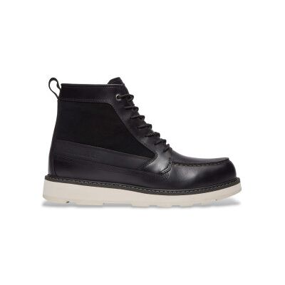 Timberland für Herren. TB0A6CE2W021 Britton Mills wasserdichte Stiefel schwarz (40), Leder, Wohnung, Schnürsenkel, Lässig, Draußen Timberland für Herren. TB0A6CE2W021 Britton Mills wasserdichte Stiefel schwarz (40), Leder, Wohnung, Schnürsenkel, Lässig, Draußen