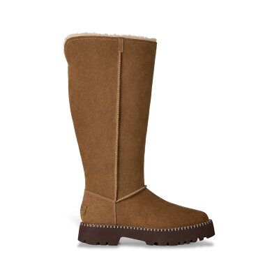 UGG für Damen. 1180414 Uptowner Tall Boot Lederstiefel bronze (39), Braun, Wohnung, Keine, Lässig UGG für Damen. 1180414 Uptowner Tall Boot Lederstiefel bronze (39), Braun, Wohnung, Keine, Lässig