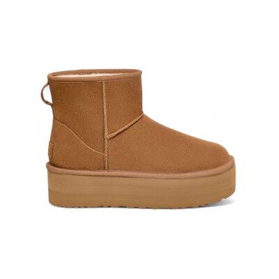 UGG für Damen. 1134991 Lederstiefel W Classic Mini braun (40), 3 bis 5 cm, Keine, Lässig UGG für Damen. 1134991 Lederstiefel W Classic Mini braun (40), 3 bis 5 cm, Keine, Lässig