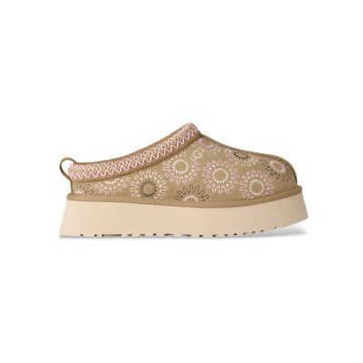 UGG für Damen. 1178193 Tazz Sun Stitch hellbraune Lederclogs (37), 3 bis 5 cm, Keine, Lässig UGG für Damen. 1178193 Tazz Sun Stitch hellbraune Lederclogs (37), 3 bis 5 cm, Keine, Lässig