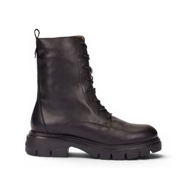 Wonders für Damen. A-4313 Leder-Stiefeletten Alice schwarz (36), Wohnung, Schnürsenkel, Lässig Wonders für Damen. A-4313 Leder-Stiefeletten Alice schwarz (36), Wohnung, Schnürsenkel, Lässig