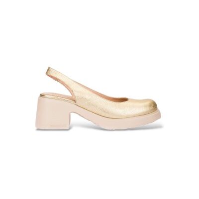 Wonders für Damen. E-7132 Flytres32 goldene Lederschuhe (40), 5 bis 8 cm, Keine, Lässig, Party Wonders für Damen. E-7132 Flytres32 goldene Lederschuhe (40), 5 bis 8 cm, Keine, Lässig, Party