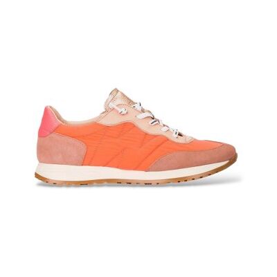 Wonders für Damen. A-4802_941_12253 Towanda 02 Turnschuhe, orange (38), Stoff, Wohnung, Schnürsenkel, Lässig Wonders für Damen. A-4802_941_12253 Towanda 02 Turnschuhe, orange (38), Stoff, Wohnung, Schnürsenkel, Lässig