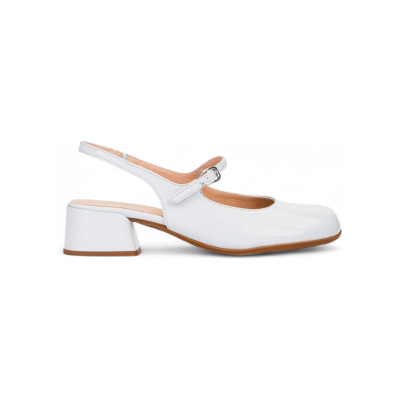 Wonders für Damen. D-2401_2024_12112 Lederschuhe Bruma 01 weiß (37), 3 bis 5 cm, Schnalle, Lässig, Klassisch Wonders für Damen. D-2401_2024_12112 Lederschuhe Bruma 01 weiß (37), 3 bis 5 cm, Schnalle, Lässig, Klassisch
