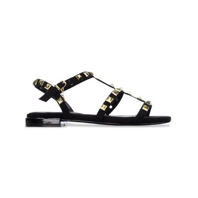 Xti für Damen. 14548801-NEGRO Sandalen 145488 schwarz (35), Wohnung, Schnalle, Lässig, Sportlich Xti für Damen. 14548801-NEGRO Sandalen 145488 schwarz (35), Wohnung, Schnalle, Lässig, Sportlich