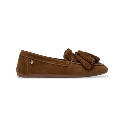 Carmela für Damen. 16414604-CAMEL Mokassins aus Leder 164146 hellbraun (37), Wohnung, Spaltleder, Keine, Lässig Carmela für Damen. 16414604-CAMEL Mokassins aus Leder 164146 hellbraun (37), Wohnung, Spaltleder, Keine, Lässig