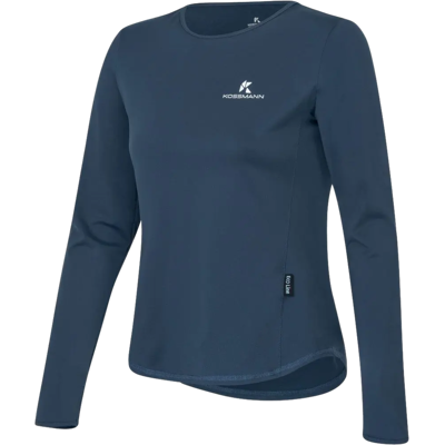 KOSSMANN ECOLINE CREWNECK TOP Damen Blau XS KOSSMANN ECOLINE CREWNECK TOP Damen Blau XS