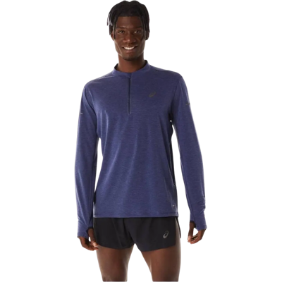 ASICS Indigo Blue Metarun 1/2 Zip Langarm Laufshirt ASICS Indigo Blue Metarun 1/2 Zip Langarm Laufshirt
