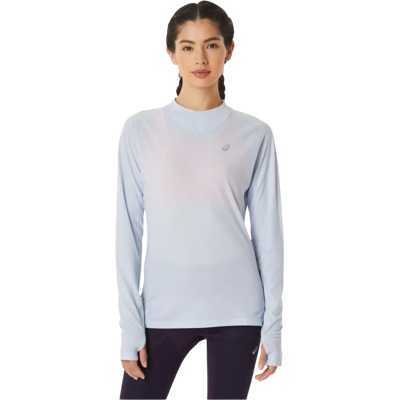 ASICS WINTER RUN LS TOP Damen Blau XL ASICS WINTER RUN LS TOP Damen Blau XL