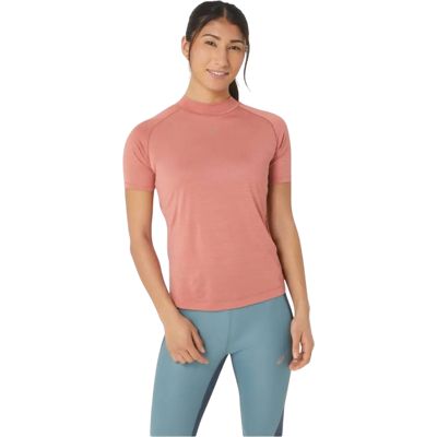 ASICS NAGINO RUN TOP Damen Rot S ASICS NAGINO RUN TOP Damen Rot S