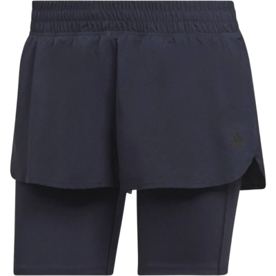 Adidas RUN ICONS 2IN1 RUNNING SHORTS Damen Schwarz XS Adidas RUN ICONS 2IN1 RUNNING SHORTS Damen Schwarz XS