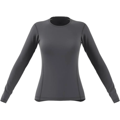 adidas Xperior Merino 200 Baselayer Langarmshirt - Damen - Grau adidas Xperior Merino 200 Baselayer Langarmshirt - Damen - Grau