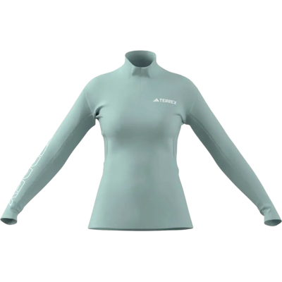 Adidas TERREX XPERIOR LONGSLEEVE Damen Türkis XL Adidas TERREX XPERIOR LONGSLEEVE Damen Türkis XL