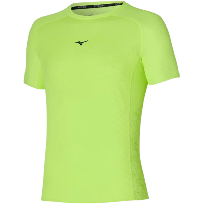 MIZUNO AERO TEE Herren Grün XXL MIZUNO AERO TEE Herren Grün XXL
