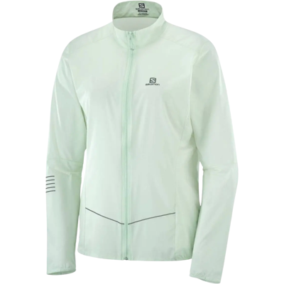 SALOMON SENSE JACKET LAUFJACKE Damen Grün S SALOMON SENSE JACKET LAUFJACKE Damen Grün S