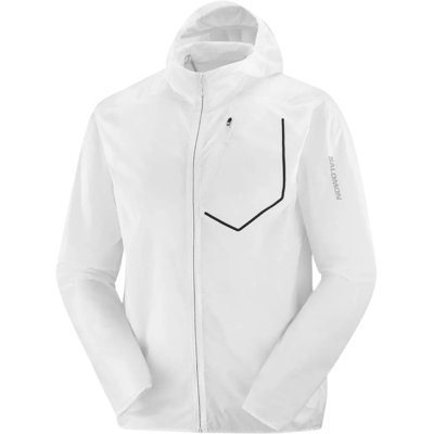 SALOMON BONATTI AERO HOODIE Unisex Weiß XXS SALOMON BONATTI AERO HOODIE Unisex Weiß XXS