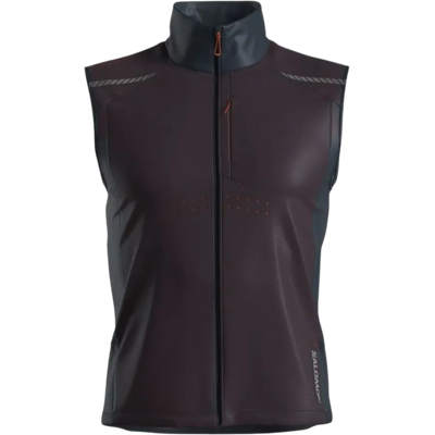 SALOMON LIGHT SHELL VEST Herren Silber L SALOMON LIGHT SHELL VEST Herren Silber L