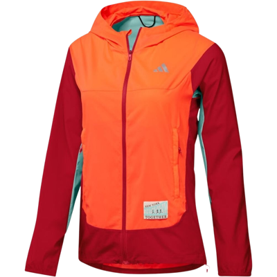 Adidas New York City Winddichte Jacke Rot Größ L - Jacke Adidas New York City Winddichte Jacke Rot Größ L - Jacke