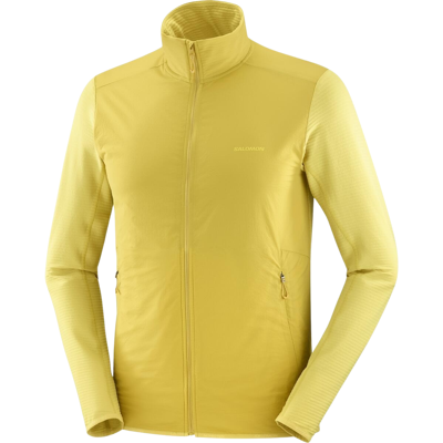 SALOMON ESSENTIAL LIGHTWARM HYBRID Midlayer-Jacke M Herren CRESS GREEN XL SALOMON ESSENTIAL LIGHTWARM HYBRID Midlayer-Jacke M Herren CRESS GREEN XL