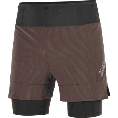 SALOMON SENSE AERO 2IN1 Shorts Herren COFFEE BEAN S SALOMON SENSE AERO 2IN1 Shorts Herren COFFEE BEAN S